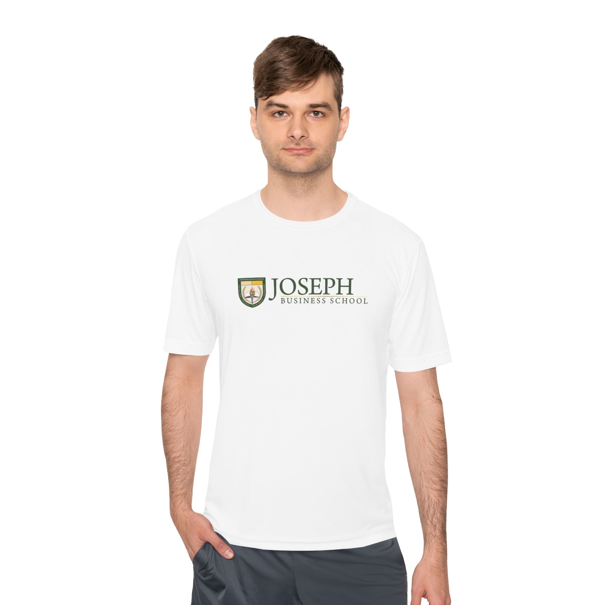Joseph Business School Logo Performance Tee