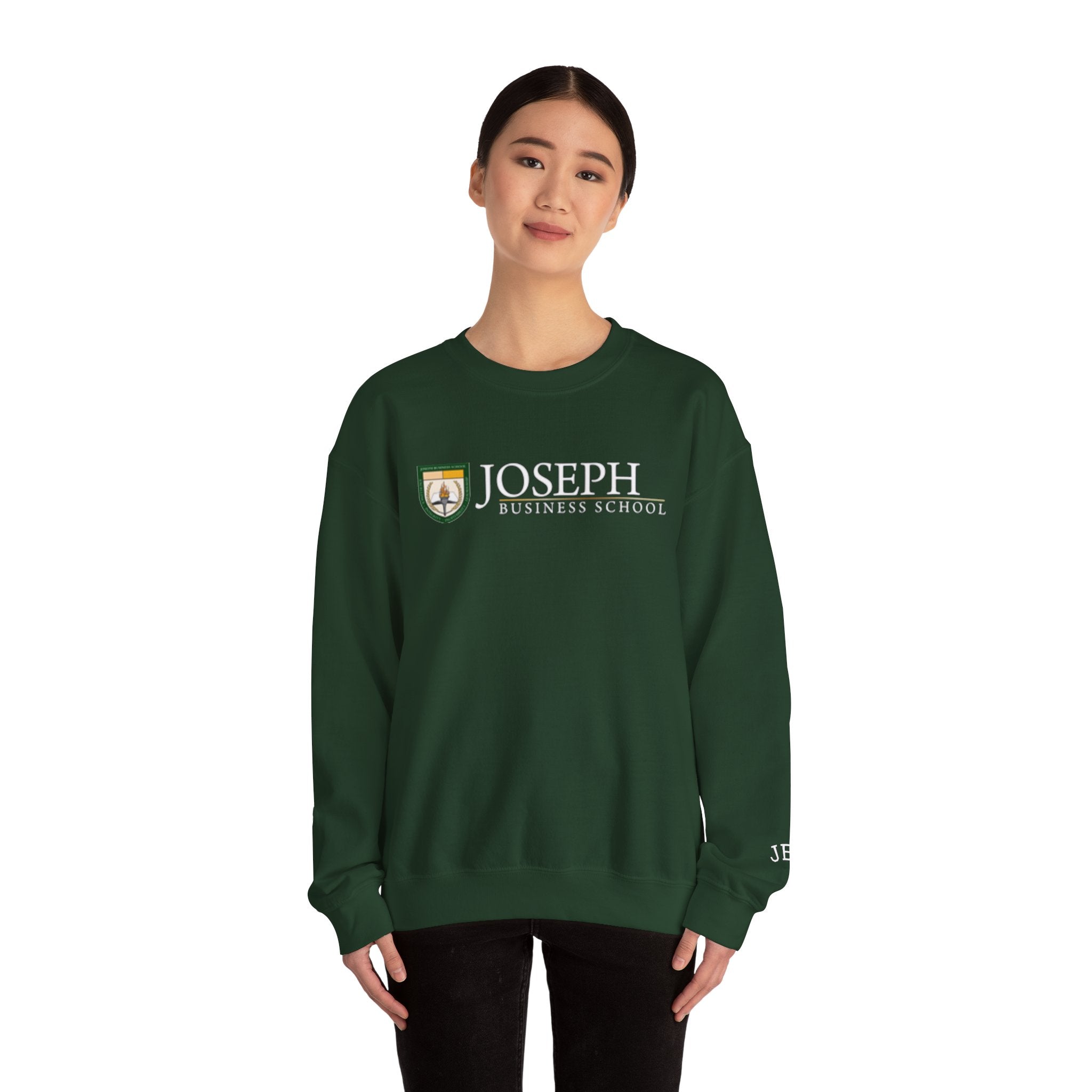 JBS Crewneck Sweatshirt with Forest Crest Patch