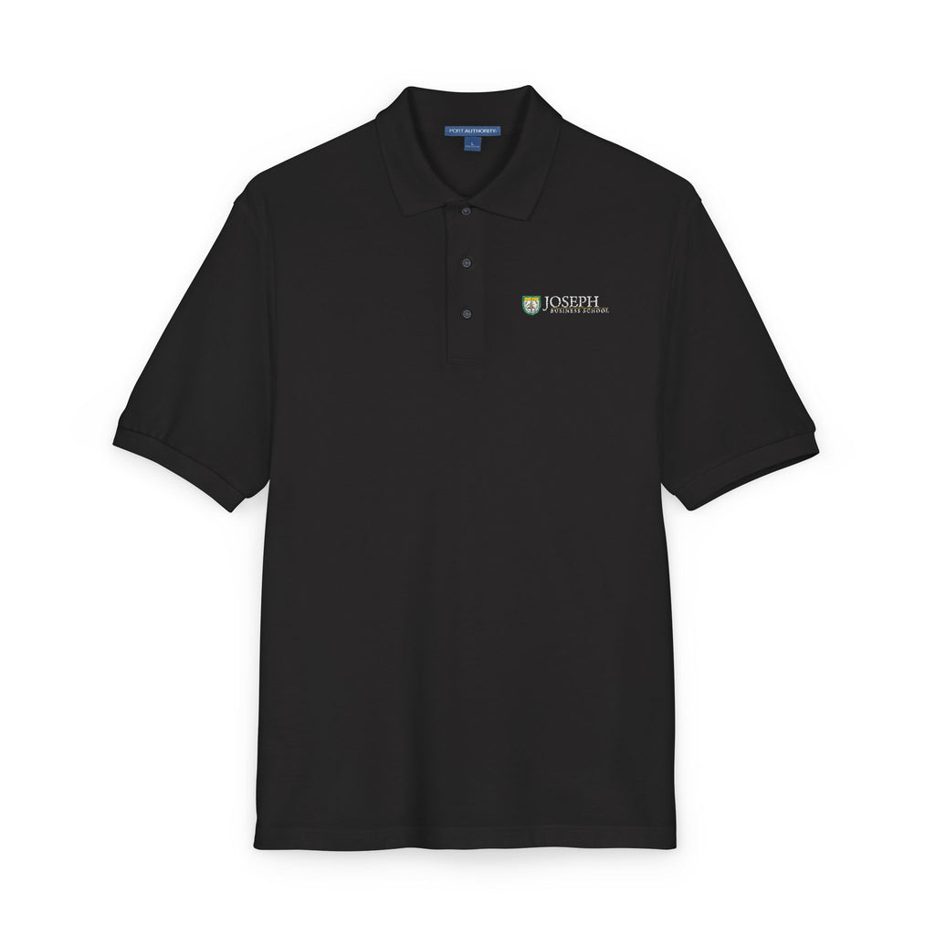 Embroidered Polo Shirt — 'Be Kind' Logo Chest Stitch